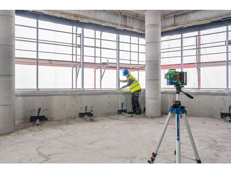 Linijski laser Bosch GLL 18V-120-33 CG v L-BOXX, 0601065100